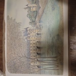 Lithograph rare EA edition, hand numbered and signed